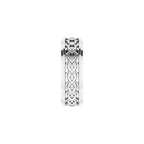 Double Stepped-Edge Sculptural Flat Band