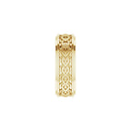 Double Stepped-Edge Sculptural Flat Band