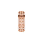 Double Stepped-Edge Sculptural Flat Band