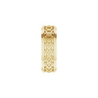 Double Stepped-Edge Sculptural Flat Band
