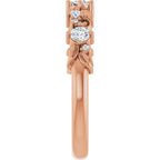 Sculptural Anniversary Band