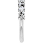 Sculptural Anniversary Band