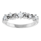 Sculptural Anniversary Band