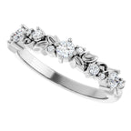 Sculptural Anniversary Band