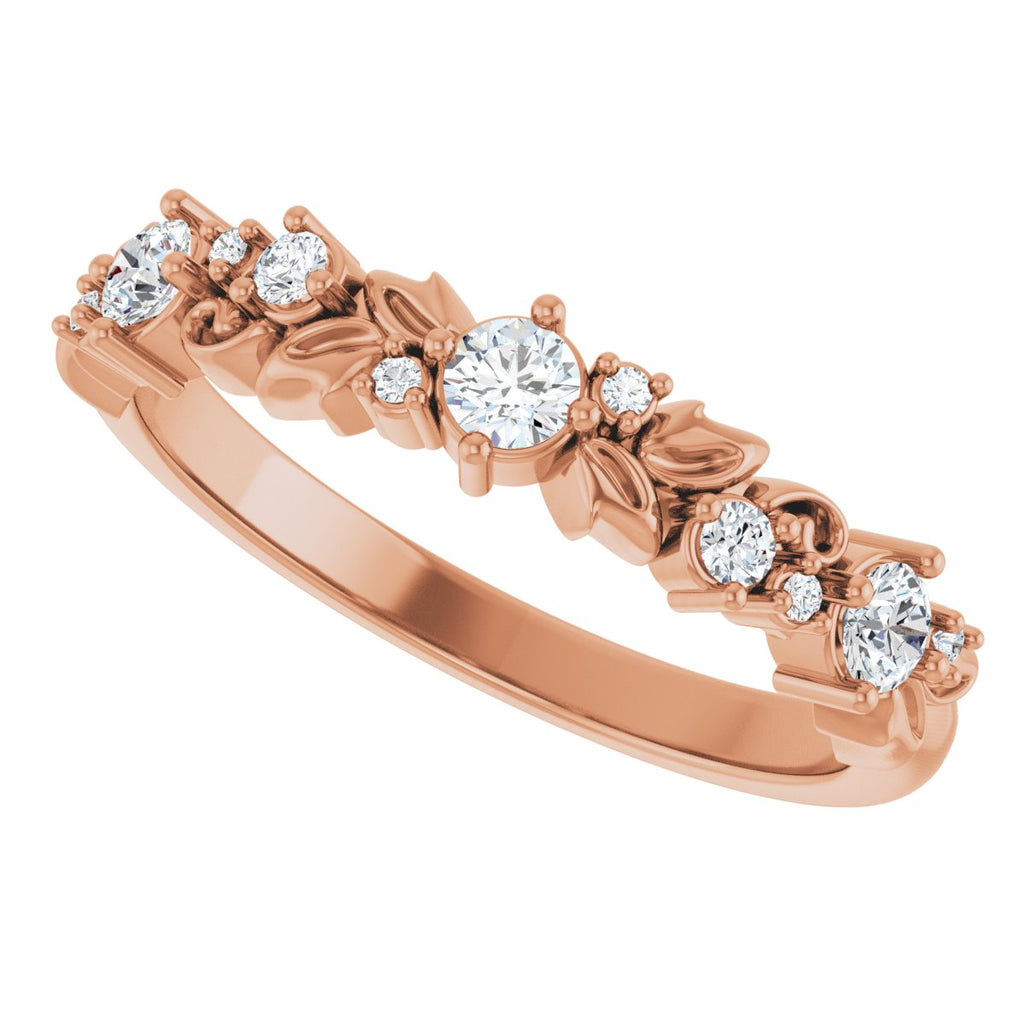 Sculptural Anniversary Band