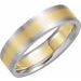 Comfort-Fit Flat Band with Satin Finish