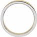 Comfort-Fit Flat Band with Satin Finish