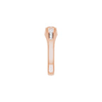 Beveled-Edge Bezel-Set Band