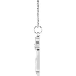Angel Wing Cross Necklace or Pendant