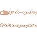 3.2 mm Heart Chain