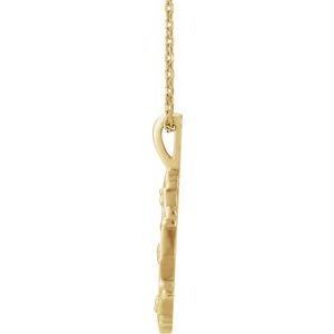 Vintage-Inspired Floral Necklace or Pendant