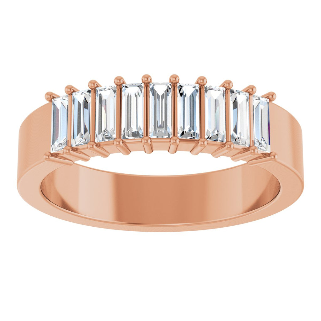 Nine-Stone Anniversary Band