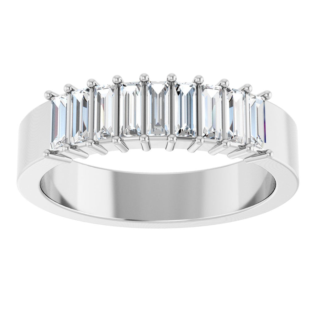Nine-Stone Anniversary Band