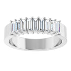 Nine-Stone Anniversary Band