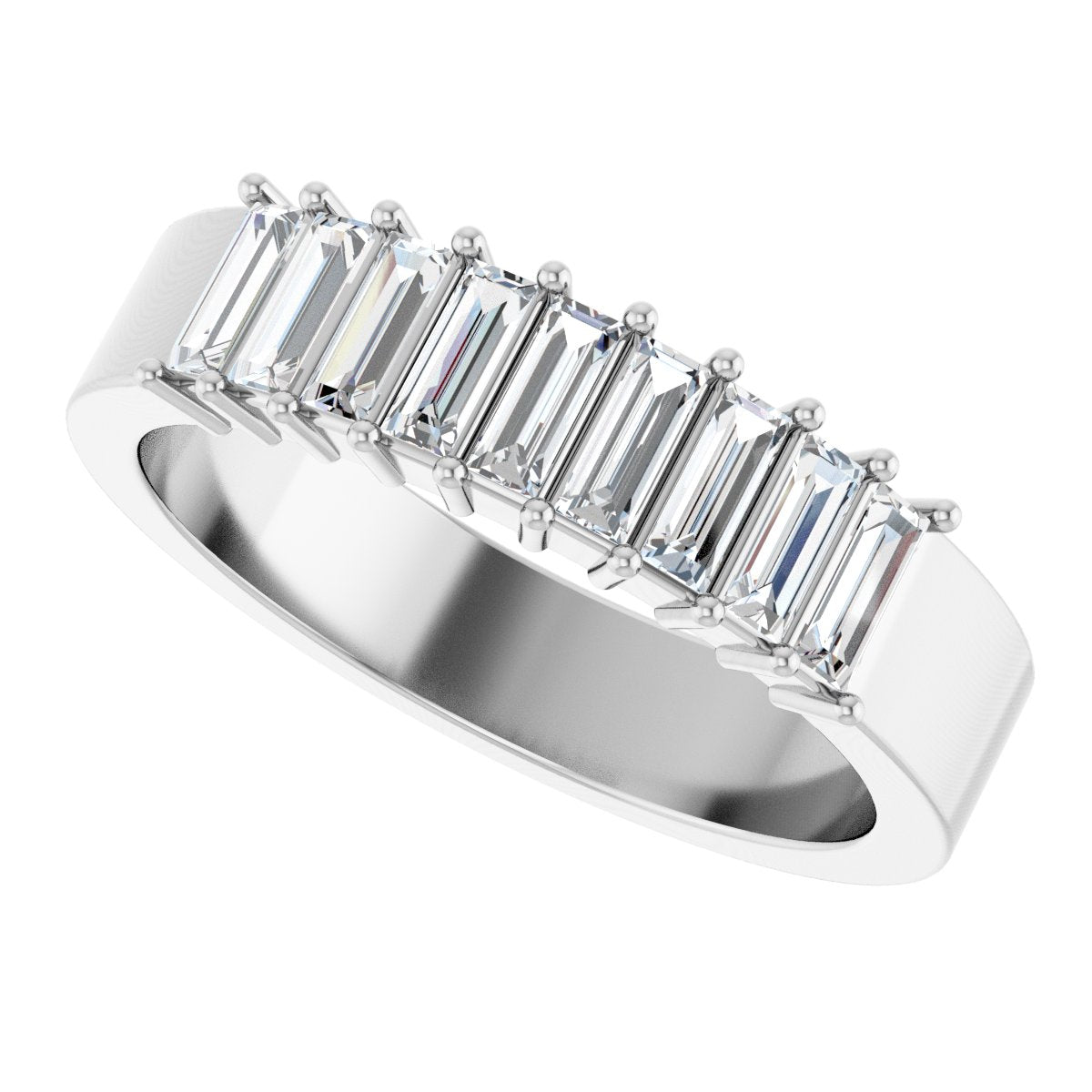 Nine-Stone Anniversary Band