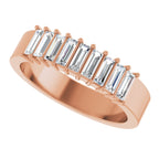 Nine-Stone Anniversary Band