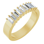 Nine-Stone Anniversary Band