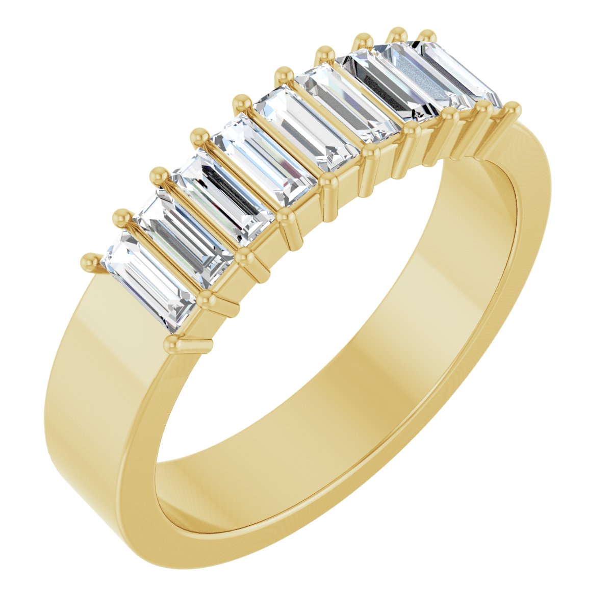 Nine-Stone Anniversary Band