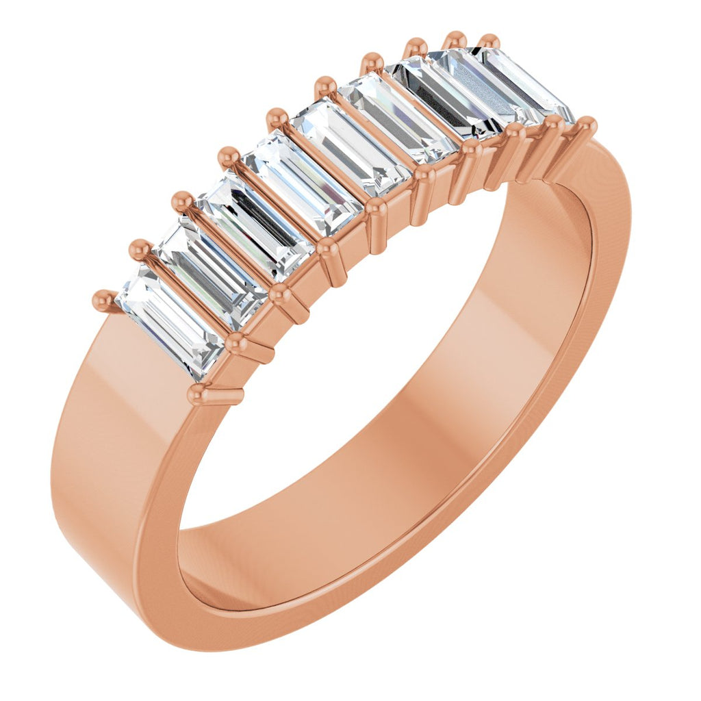 Nine-Stone Anniversary Band
