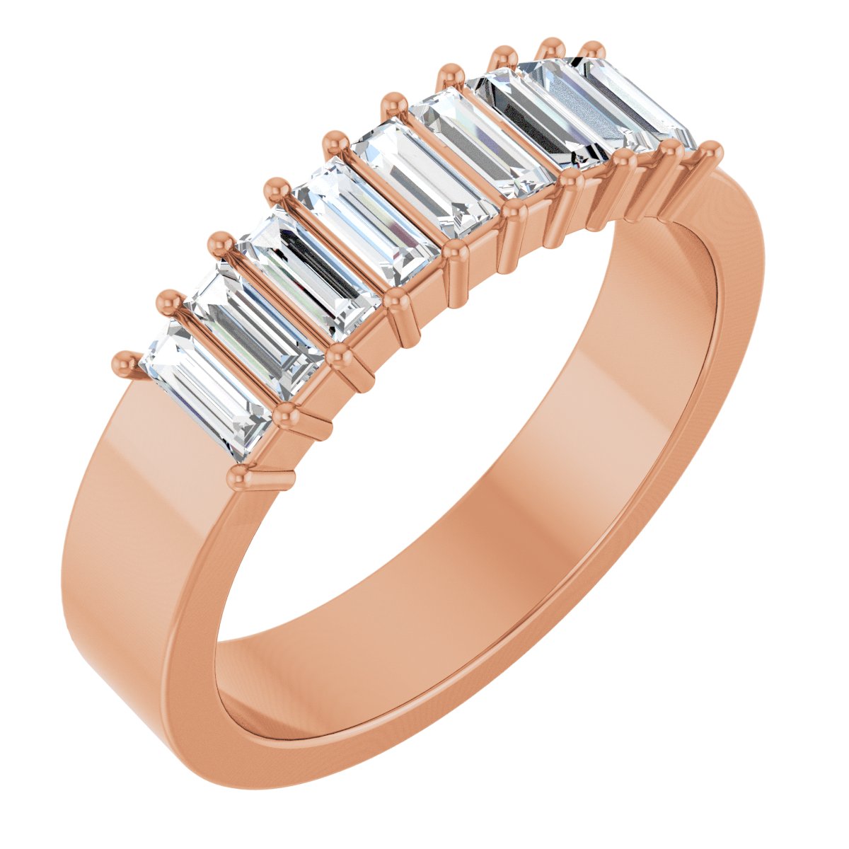 Nine-Stone Anniversary Band