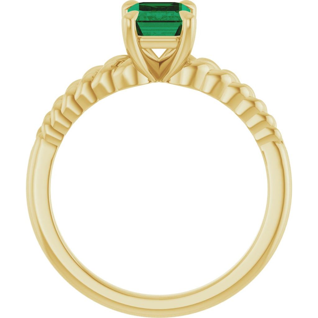 Claw-Prong Chain Link Ring