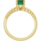 Claw-Prong Chain Link Ring