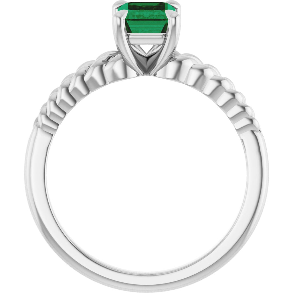 Claw-Prong Chain Link Ring