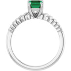 Claw-Prong Chain Link Ring