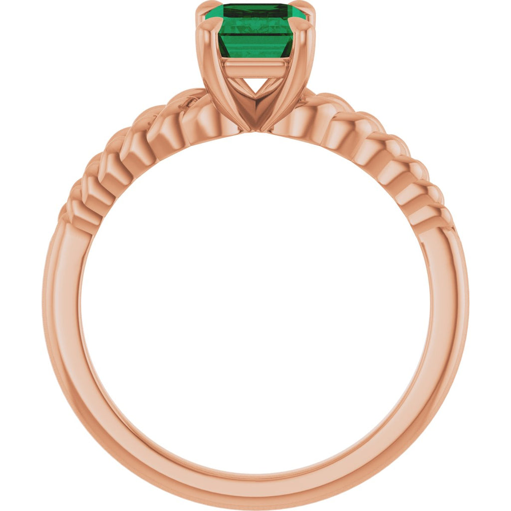 Claw-Prong Chain Link Ring