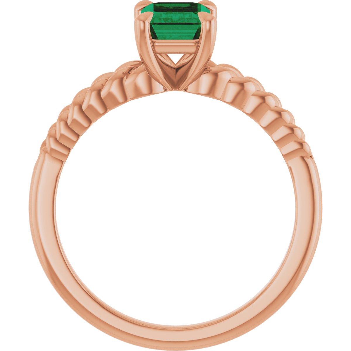 Claw-Prong Chain Link Ring