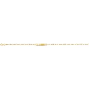 Adjustable Identification Figaro Bracelet