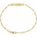 Adjustable Identification Figaro Bracelet