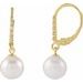 Accented Pearl Earrings
