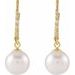 Accented Pearl Earrings