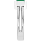Bezel-Set Solitaire Ring