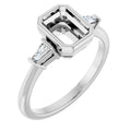 Bezel-Set Engagement Ring