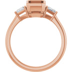 Bezel-Set Engagement Ring