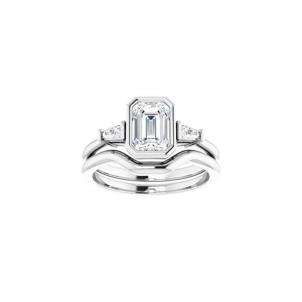 Bezel-Set Engagement Ring