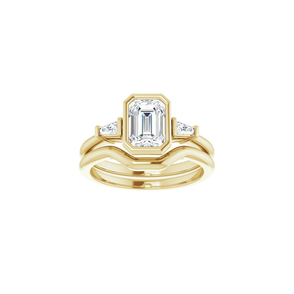 Bezel-Set Engagement Ring