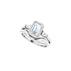 Bezel-Set Engagement Ring