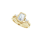 Bezel-Set Engagement Ring
