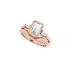 Bezel-Set Engagement Ring