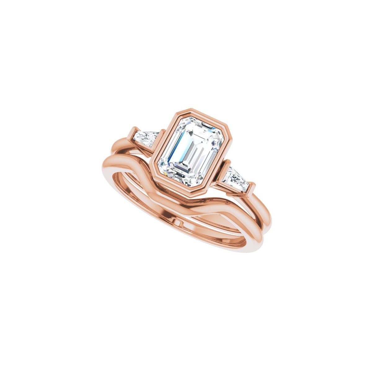 Bezel-Set Engagement Ring