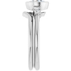 Bezel-Set Engagement Ring