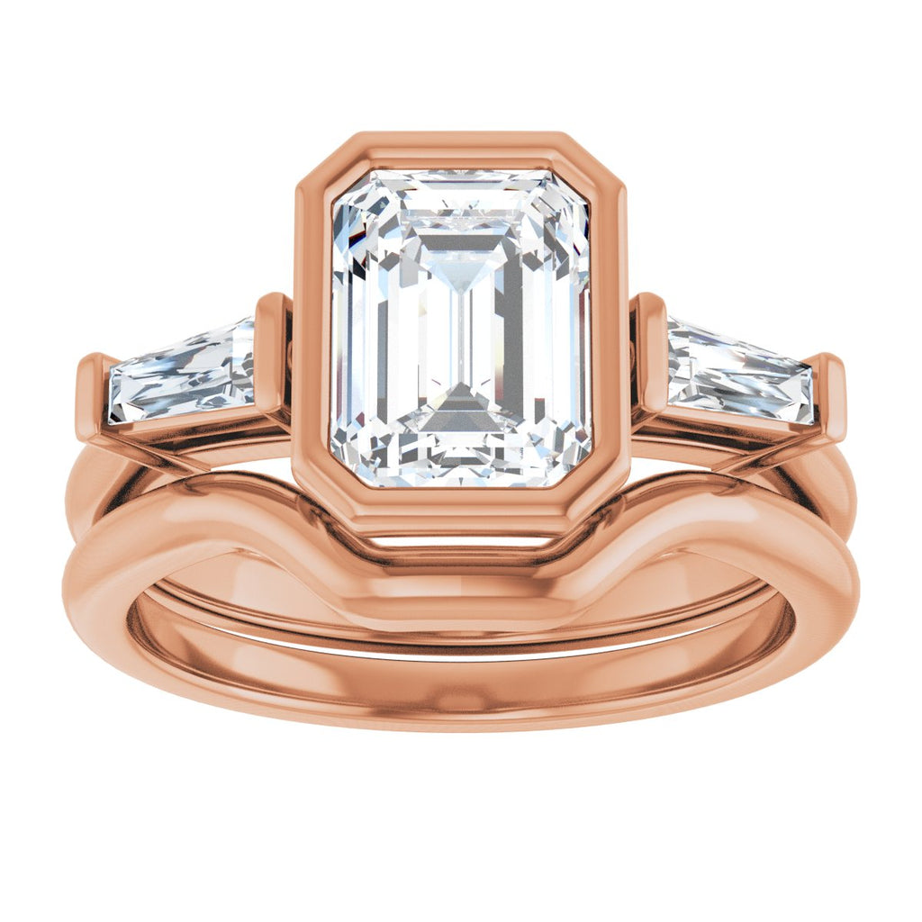Bezel-Set Engagement Ring