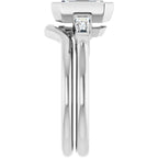 Bezel-Set Engagement Ring