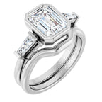 Bezel-Set Engagement Ring