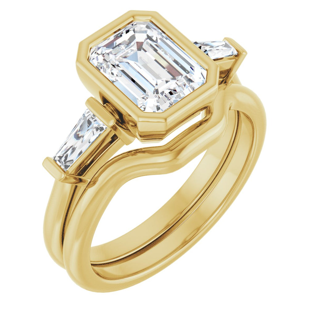 Bezel-Set Engagement Ring