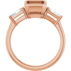 Bezel-Set Engagement Ring
