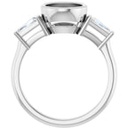 Bezel-Set Engagement Ring
